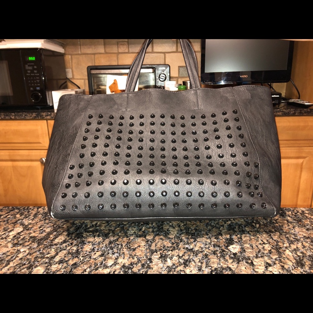 Large black tote